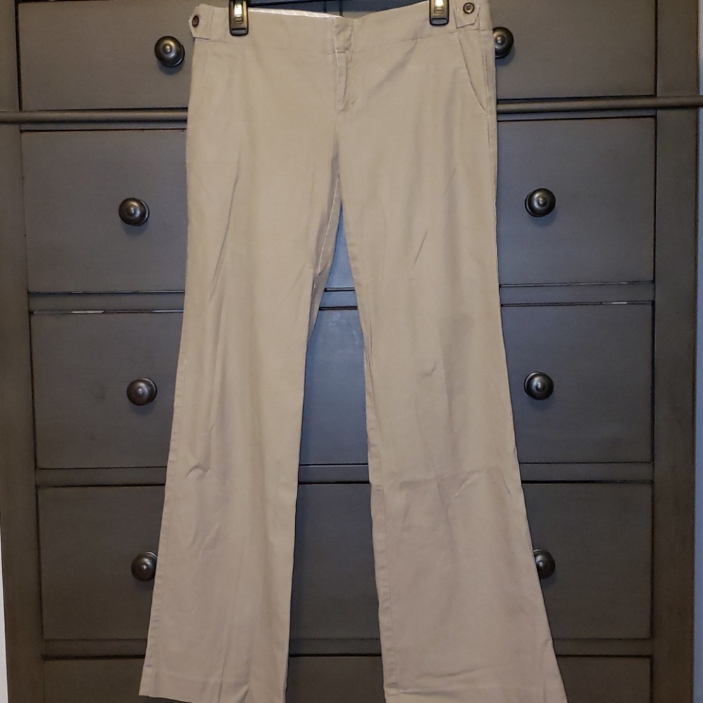 Flare-leg dress pants
